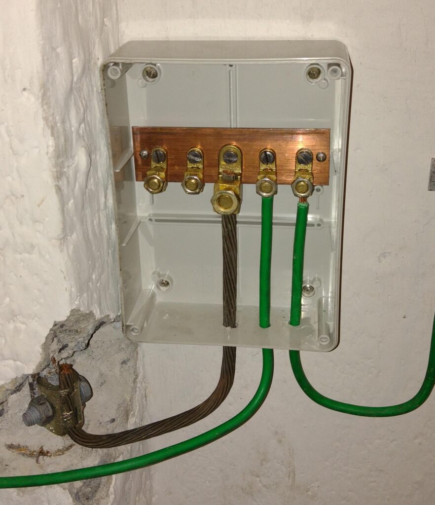 aterramento e equipotencialização com cabo 19 fios