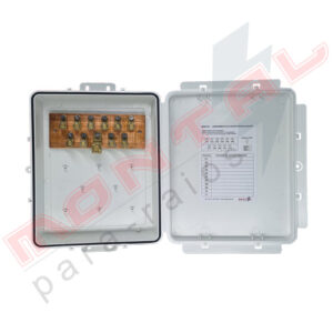 caixa de equipotencialização plástica aberta